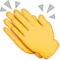 Taputtavat kädet emoji Applella iOS 8.3