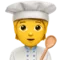 Cook emoji on Apple iOS 16.4
