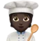 Kok: Mørk hudtone emoji på Apple iOS 14.2