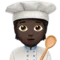 Cook: Dark Skin Tone emoji on iPhone