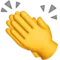 Clapping Hands emoji on Apple iOS 14.6