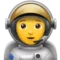 Astronautti emoji Applella iOS 14.2