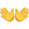 Open Hands emoji on Apple iOS 12.1