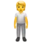 Persoană în picioare emoji pe Apple iOS 14.6