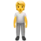 Stojící osoba emoji na Apple iOS 17.4
