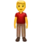 ️ Uomo in piedi emoji su Apple iOS 17.4