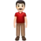 站立的男子：浅肤色 iPhone 上的表情符号 (iOS 16.4)