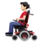 Man in Motorized Wheelchair: Light Skin Tone emoji on Apple iOS 15.4