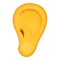 Oor emoji op Apple iOS 10.0