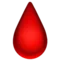 Setetes Darah emoji di iPhone (iOS 14.5)