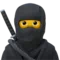 Ninja emoji on Apple iOS 14.2