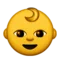 Baby emoji on Apple iOS 9.0