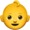 Baby emoji on Apple iOS 13.2