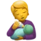 Person Feeding Baby emoji on iPhone