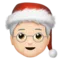 Mx Claus: Tono de piel claro emoji en Apple iOS 14.6
