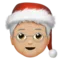 Mx Claus: Warna Kulit Sedang-Terang emoji di Apple iOS 17.4