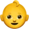 Baby emoji on iPhone