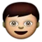 Boy emoji on Apple iOS 5.0
