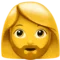 Kvinde: Skæg emoji på Apple iOS 17.4