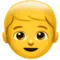 Boy emoji on Apple iOS 17.4