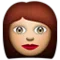 Woman emoji on Apple iOS 4.0