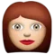 Woman emoji on Apple iOS 6.0