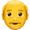 Old Man emoji on Apple iOS 14.6