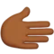 Mà dreta: To de pell mitjà-fosc emoji a Apple iOS 16.4