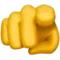 Δείκτης που δείχνει προς τον θεατή emoji στο iPhone (iOS 15.4)