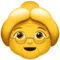 Γριά emoji στο iPhone (iOS 15.4)