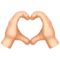 Mans de cor: To de pell clar emoji a Apple iOS 15.4