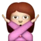 Person Gesturing No emoji on Apple iOS 6.0