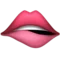 Kousání do rtu emoji na Apple iOS 15.4