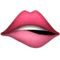 Biting Lip emoji on iPhone