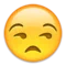 Muka Tidak Terhibur emoji di Apple iOS 5.1