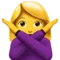 Person Gesturing No emoji on Apple iOS 11.2