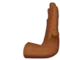 Rightwards Pushing Hand: Medium-Dark Skin Tone emoji on iPhone