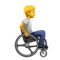 ️ Person in Manual Wheelchair: Facing Right emoji on Apple iOS 17.4