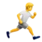 ️ Persona corrent: Mirant cap a la dreta emoji a Apple iOS 17.4