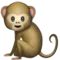 猴 Apple 上的表情符号 iOS 10.2
