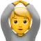 Person Gesturing OK emoji on iPhone