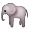 Elephant emoji on iPhone (iOS 5.1)