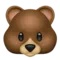 Bear emoji on Apple iOS 14.5