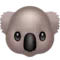 Koala emoji on iPhone (iOS 13.1)