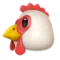Κοτόπουλο emoji στο iPhone (iOS 17.4)