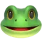 Frog emoji on iPhone (iOS 12.1)