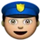 Policista emoji na Apple iOS 4.0