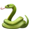 Ular emoji di iPhone (iOS 14.5)