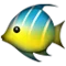 Tropical Fish emoji on Apple iOS 4.0