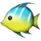 Tropical Fish emoji on iPhone (iOS 13.1)